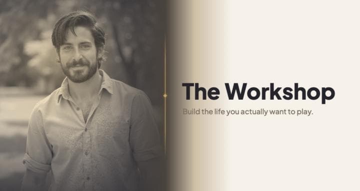 Screenshot preview of The Workshop community on Skool
